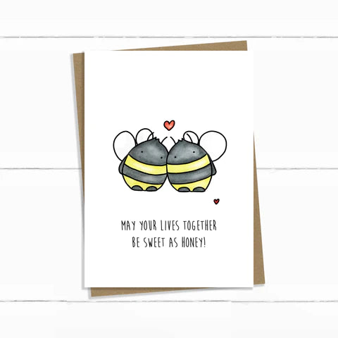 Baun Bon Card - Honey Bee Wedding