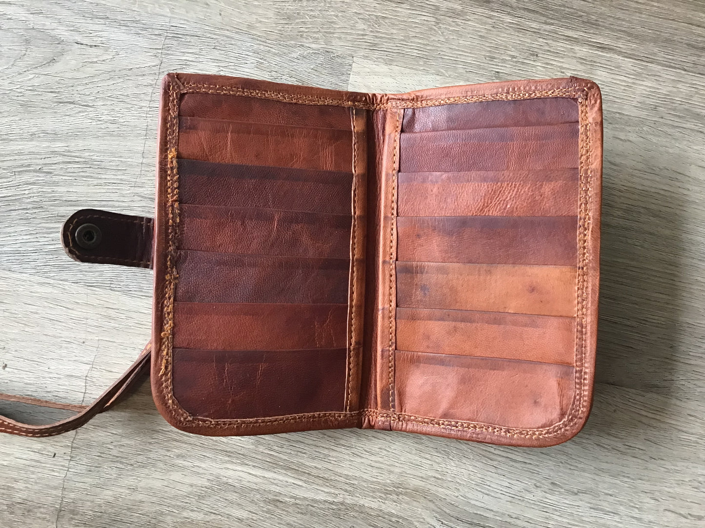 Hand Crafted Leather Passport/Card Holder