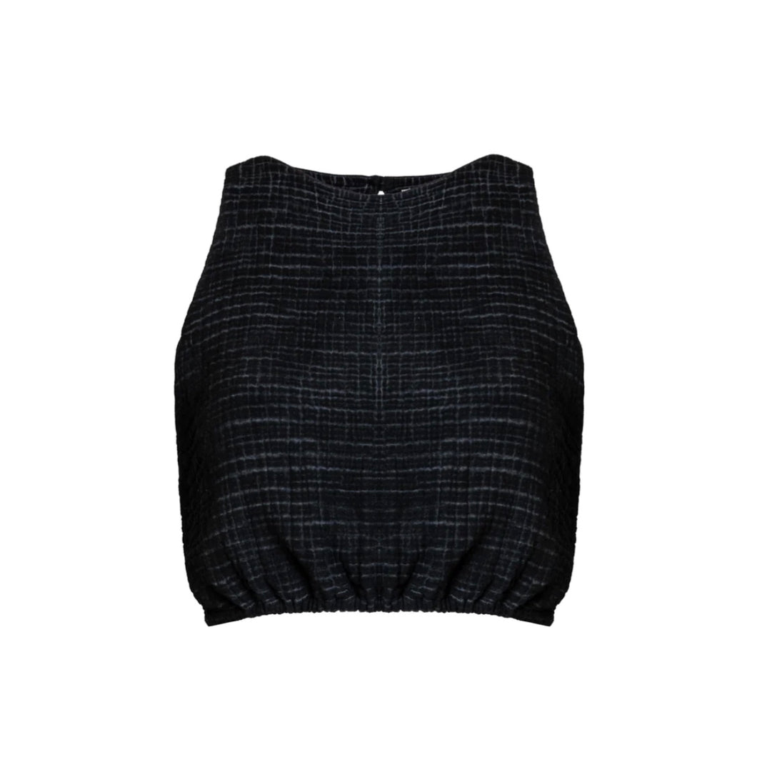 Pokoloko Crinkle Key Hole Tank Top