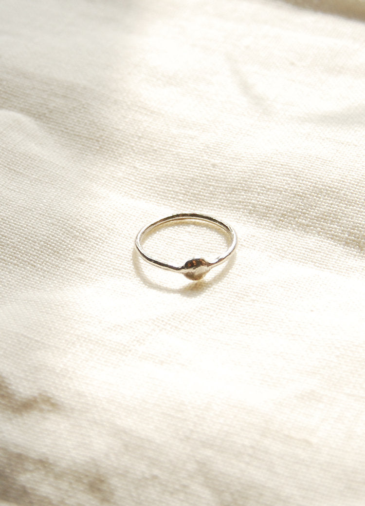Hawkly Piedra Ring - Silver