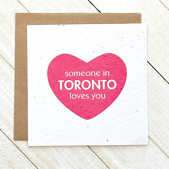 Okku Plantable Card - Love/Friendship (Toronto)
