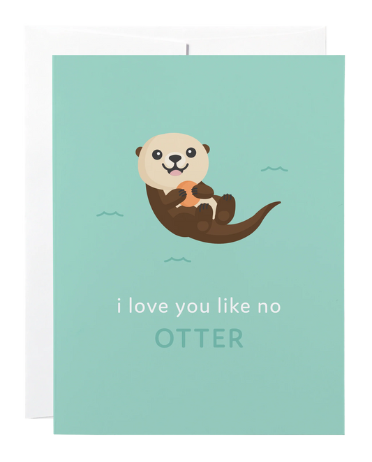 Classy Cards - Love You Like No Otter