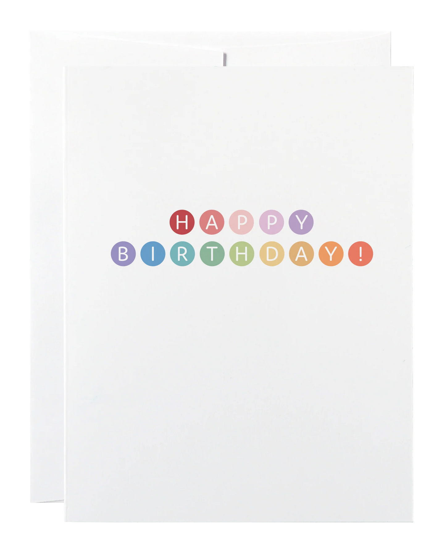 Classy Cards - Happy Birthday Rainbow