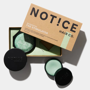 Notice Hair Co. - The Stimulator Travel Set - Shampoo & Conditioner Bar (with tins)