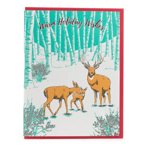 Porchlight Press Card - Deer