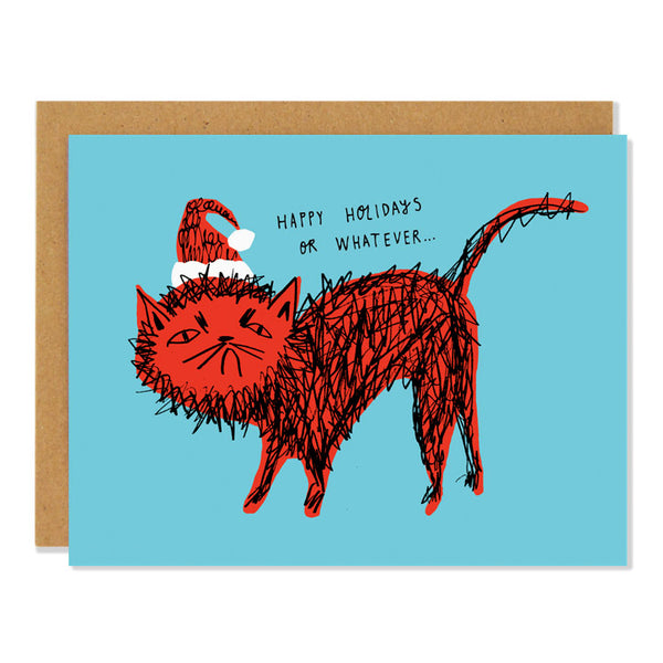 Badger and Burke Card - Snitty Kitty Holiday Whatever