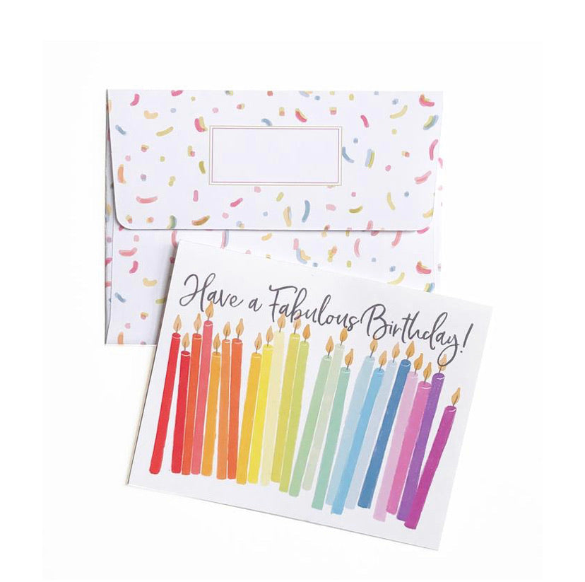 Artistry Cards - Birthday Candles