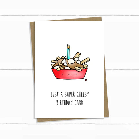 Baun Bon Card - Cheesy Birthday Card