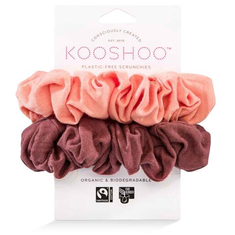 Kooshoo Organic Plastic-Free Scrunchies
