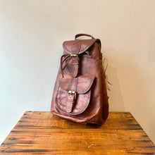 Handcrafted Leather 10” Mini Backpack