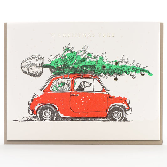 Porchlight Press Card - O Christmas Tree