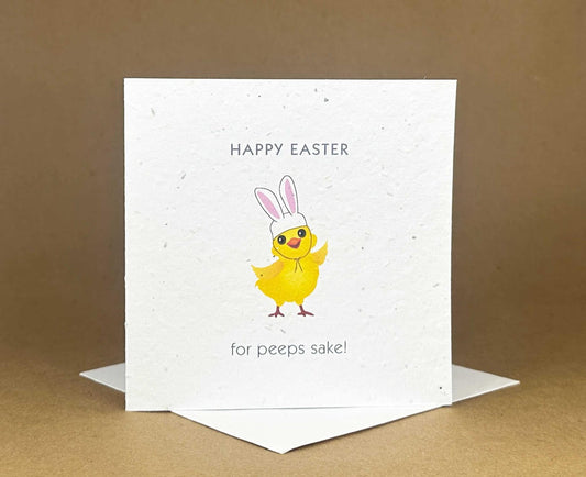 Okku Plantable Card - Peeps Sake