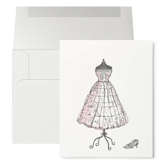 Petits Mots Card - Wedding Dress