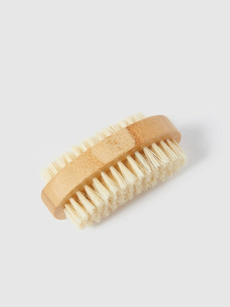 Bamboo Curved Duo Nail Brush