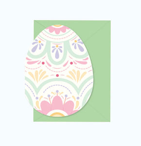 Halifax Paper Hearts - Easter (Green Egg)