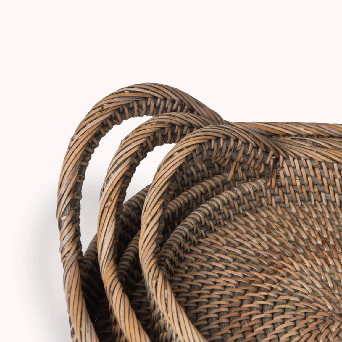 Pokoloko Oval Rattan Tray