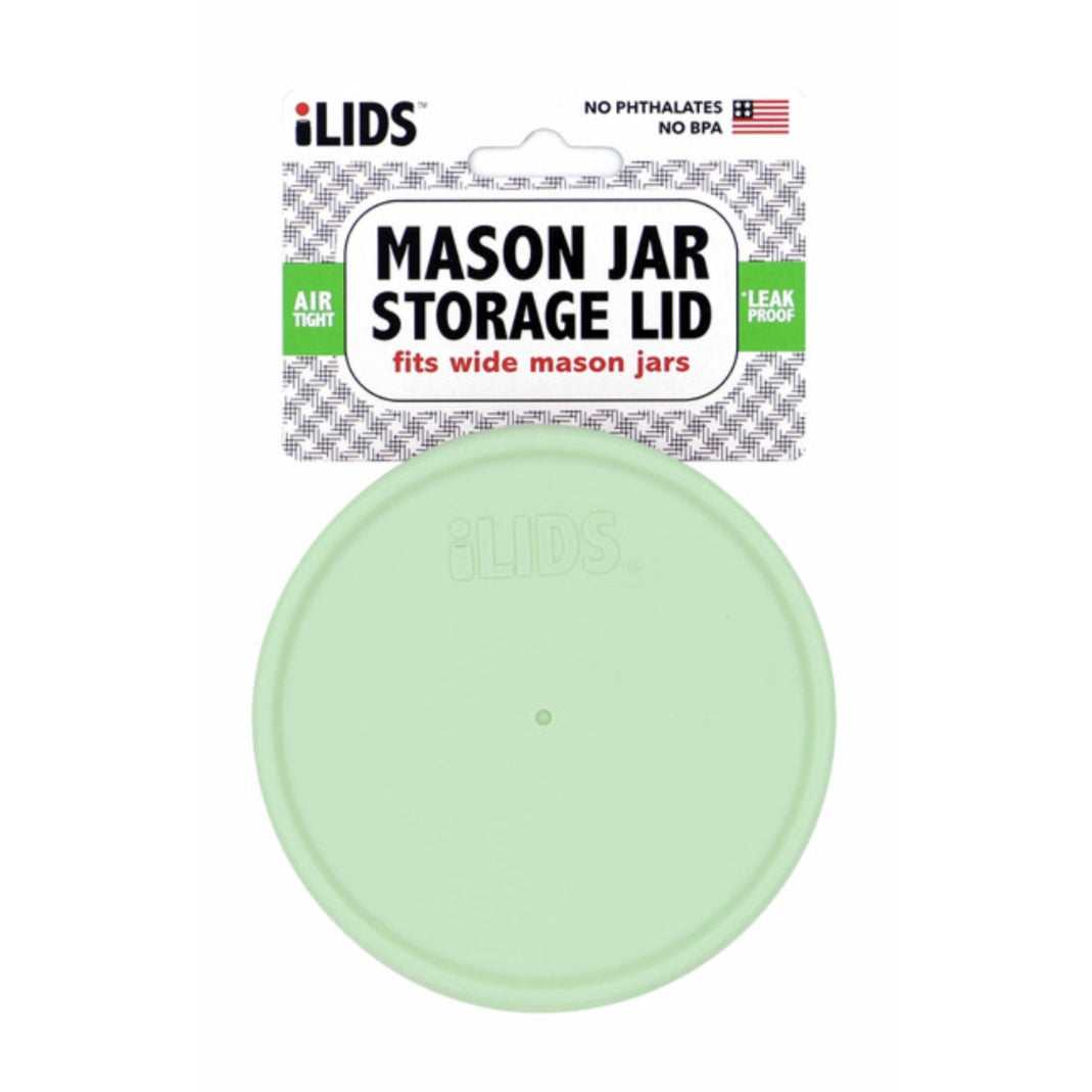 iLid Mason Jar Leak-Proof Storage Lid (Wide Mouth)
