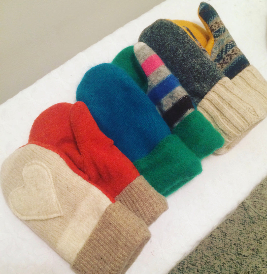 Sugar Soul Upcycled Sweater Mittens (Smittens)