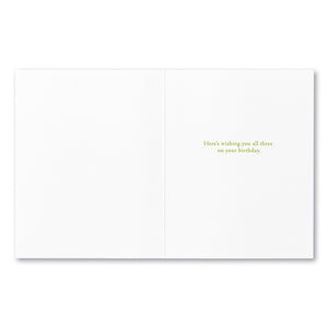 Positively Green Card - Lilly Pad (Hansberry) - Birthday