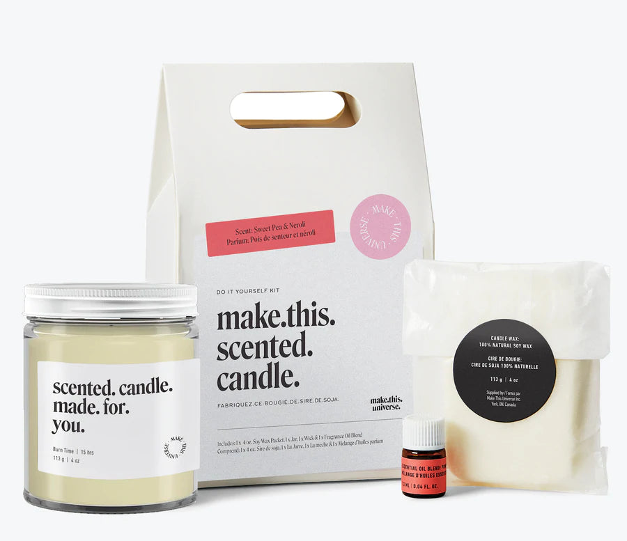DIY Soy Wax Scented Candle Making Kit