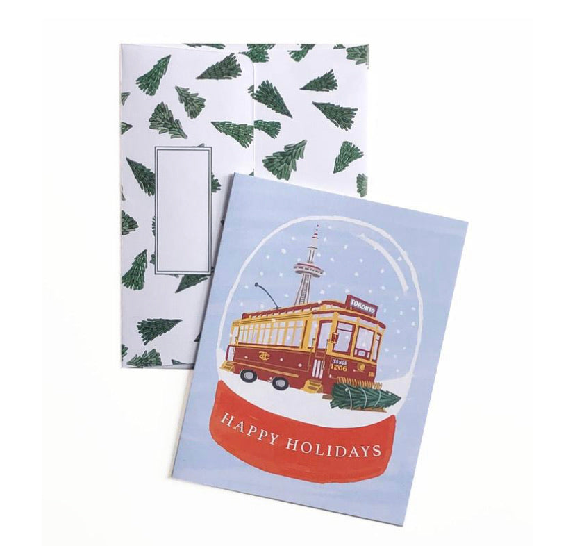 Artistry card - Holiday Streetcar