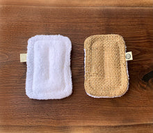 Burlap & Terry Towel Eco Sponge (Two Pack)