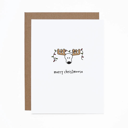 Carolyn Draws Card - Merry Christmoose