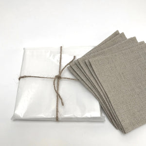 Pilo Linen Cocktail Napkins (Set of 6)