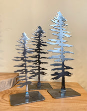 Reclaimed Metal Sculptures - Trees