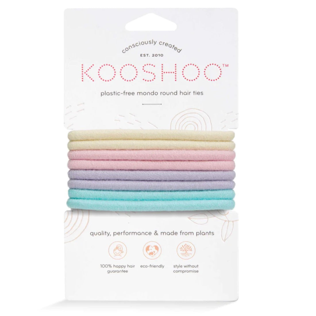 Kooshoo Plastic Free Round Hair Ties