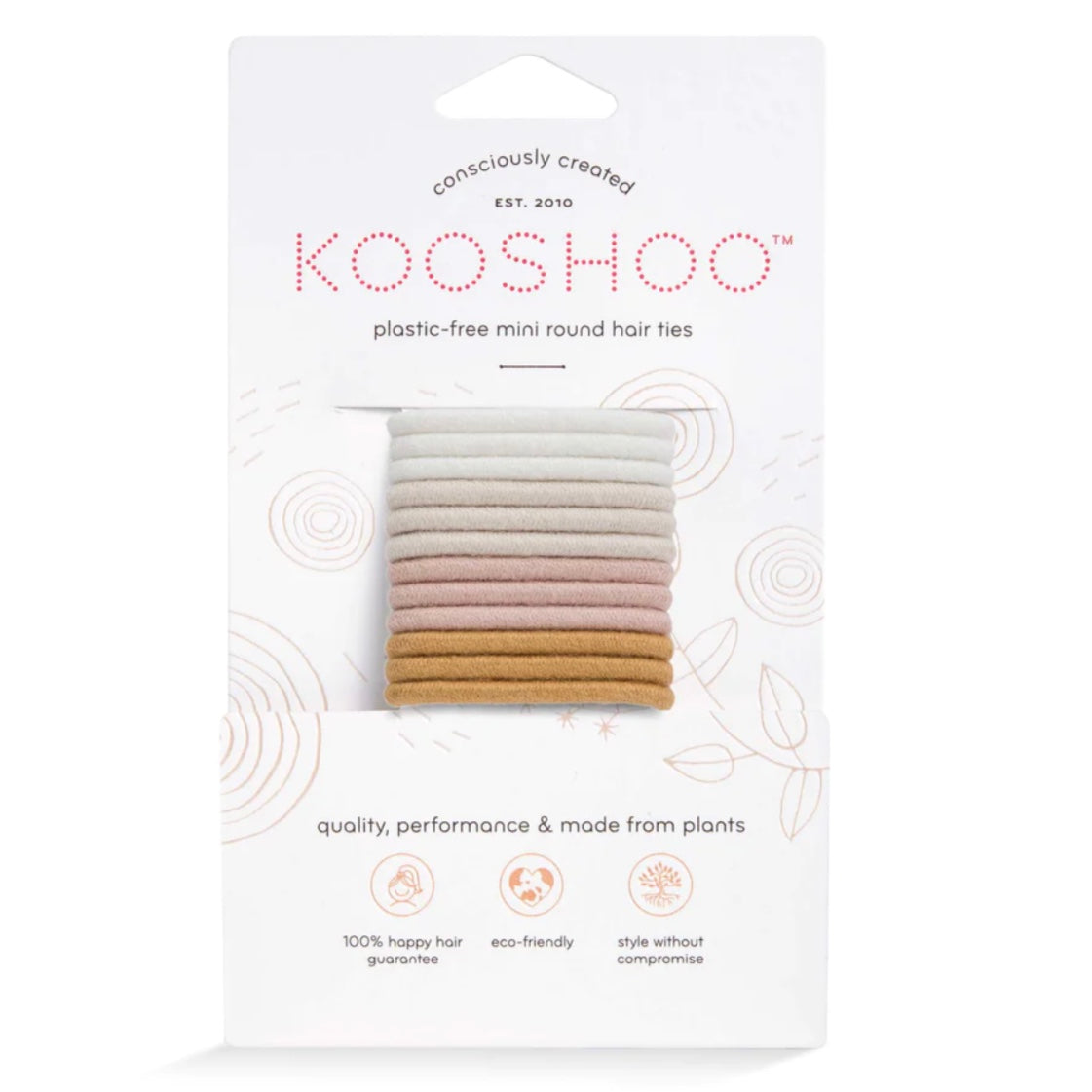 Kooshoo Mini Plastic Free Hair Ties