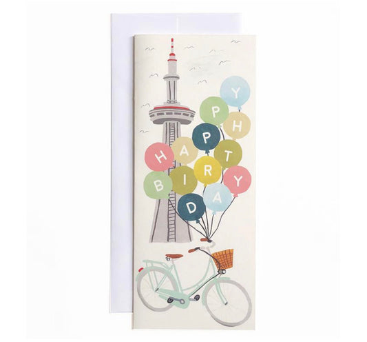 Artistry Card - Birthday CN Tower (Tall)