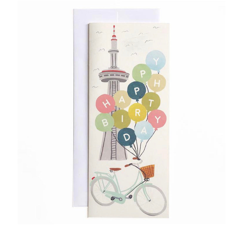 Artistry Card - Birthday CN Tower (Tall)