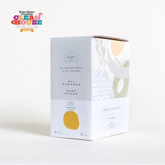 Barehome Refill Box - Lemon + Tea Tree All Purpose Cleaner