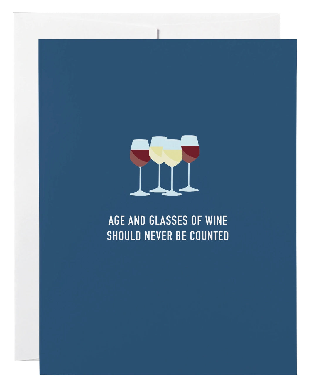 Classy Cards - Age & Glasses Of Wine