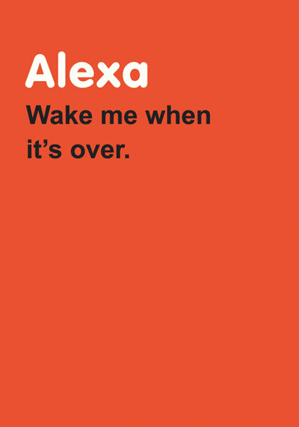 Snap To Grid Card - Alexa, Wake Me When It’s Over