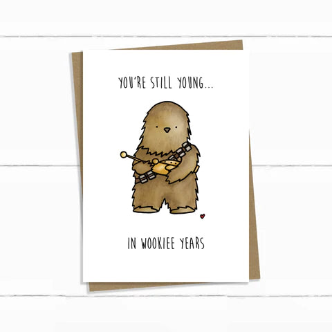 Baun Bon Card - Wookiee Years