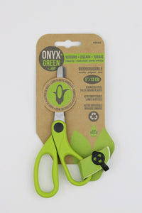 Onyx + Green Corn Plastic Scissors