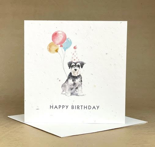 Okku Plantable Card- Happy Birthday Dog