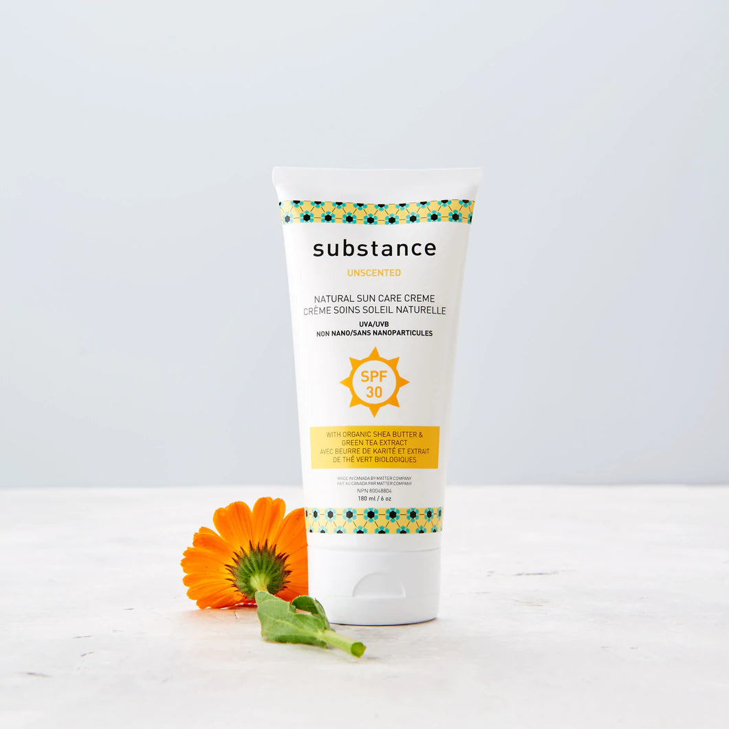 Substance
 - Unscented Natural Sun Care Cream