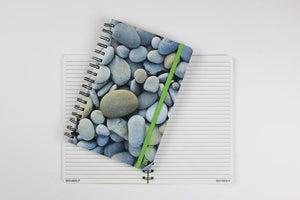 Onyx + Green Stone Paper Notebooks