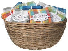 100% Cotton Check Dish Cloths
