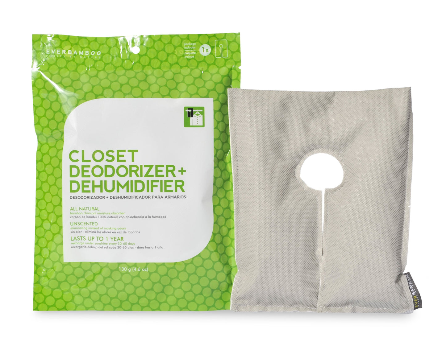 EverBamboo Closet Deodorizer+Dehumidifier