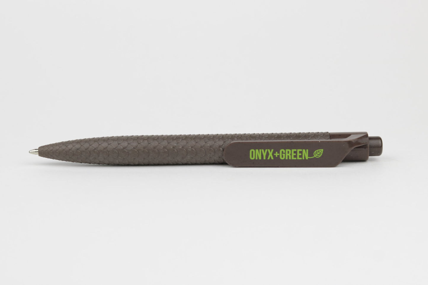 Onyx + Green Coffee Bean Ballpoint Pens