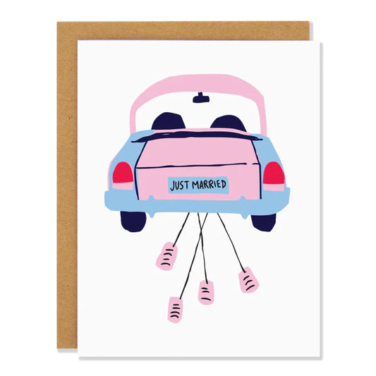 Badger and Burke Card - Just Married