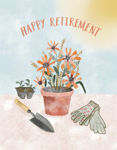 Poplar Paper Card - Happy Retirement