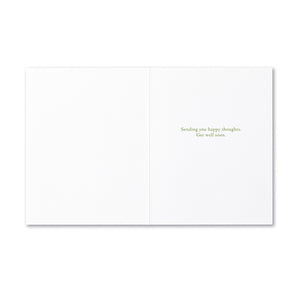Positively Green Card - Good Cheer (Pindar) - Get Well