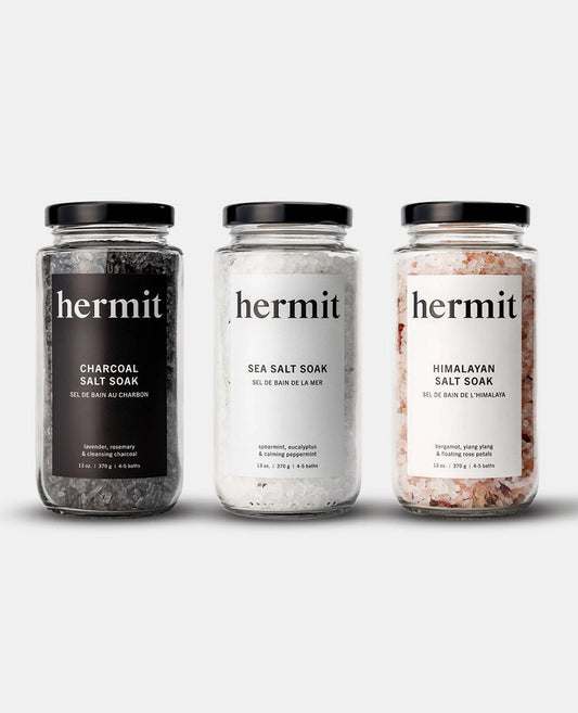 Hermit Natural Salt Soak