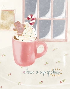 Poplar Paper Card - Have A Cup Of Cheer