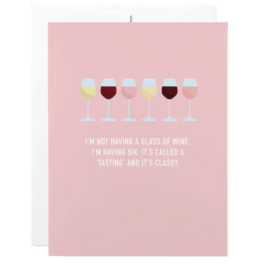 Classy Cards - Wine Tasting